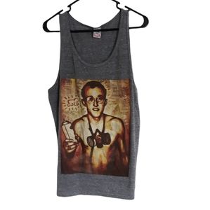 Obey Large Art Graphic Tank Top
